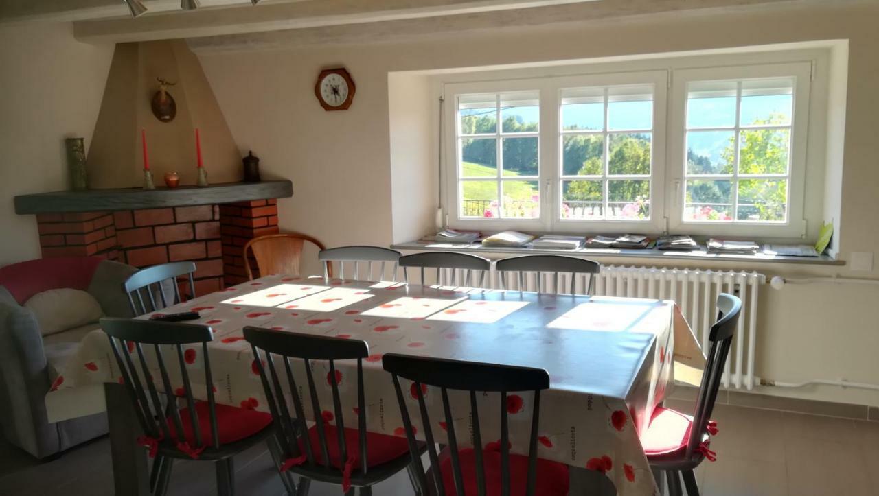 Gite De Bellevue Maison Traditionnelle Vosgienne Plainfaing Exteriör bild