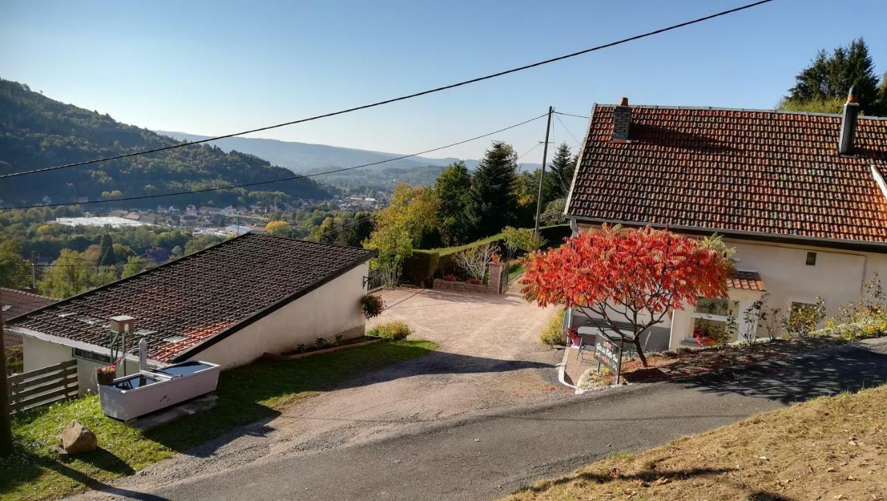 Gite De Bellevue Maison Traditionnelle Vosgienne Plainfaing Exteriör bild